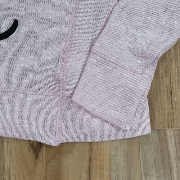 🔹️Aeropostale Pink "I Wanna Start Today Over" Sweater Medium - Picture 5 of 8